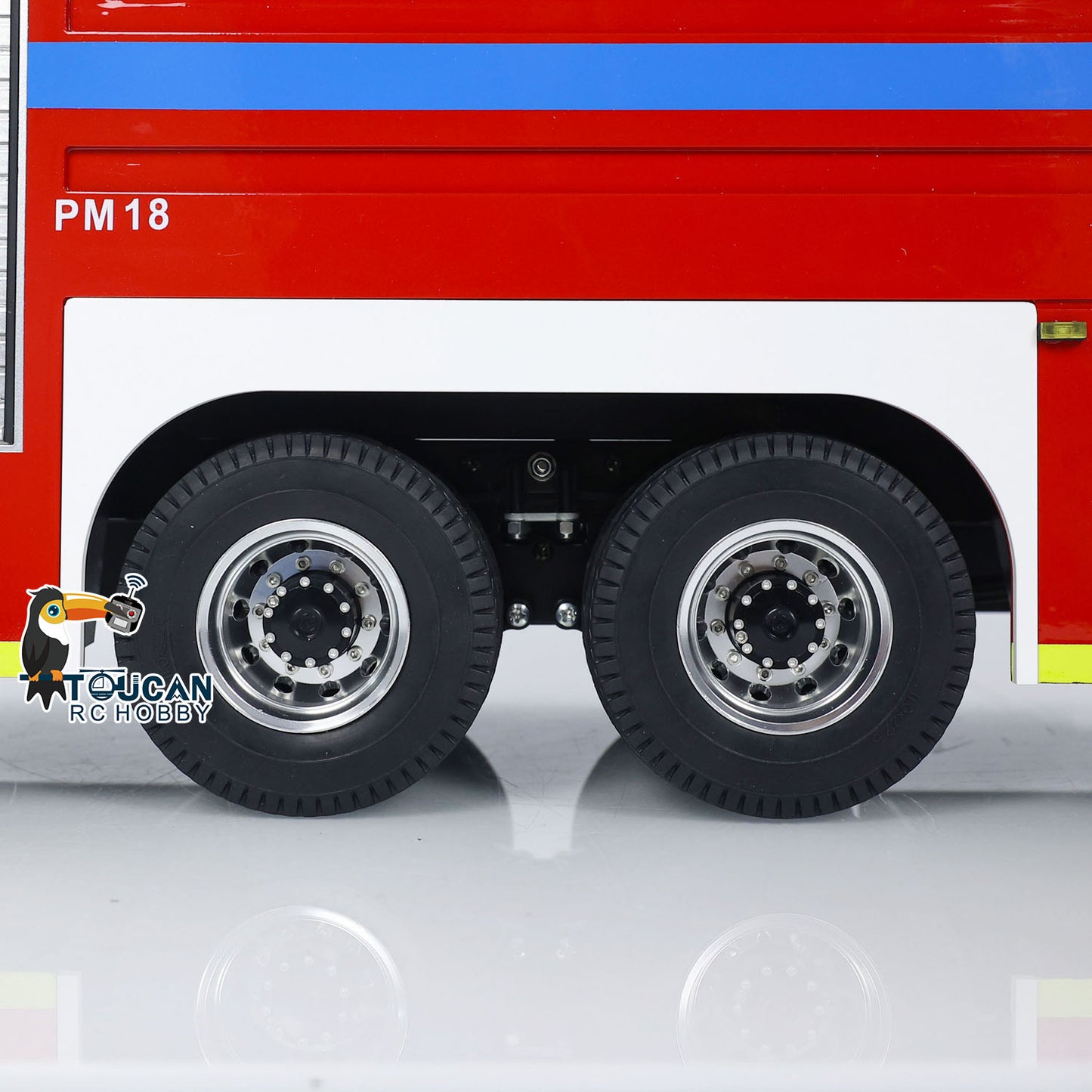 1/14 Remote Control Fire Truck 8x4 RC Fire Fighting Model