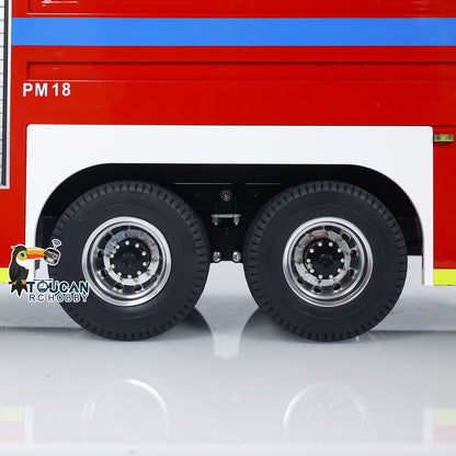 1/14 Ferngesteuertes Feuerwehrauto 8x4 RC Feuerwehrmodell