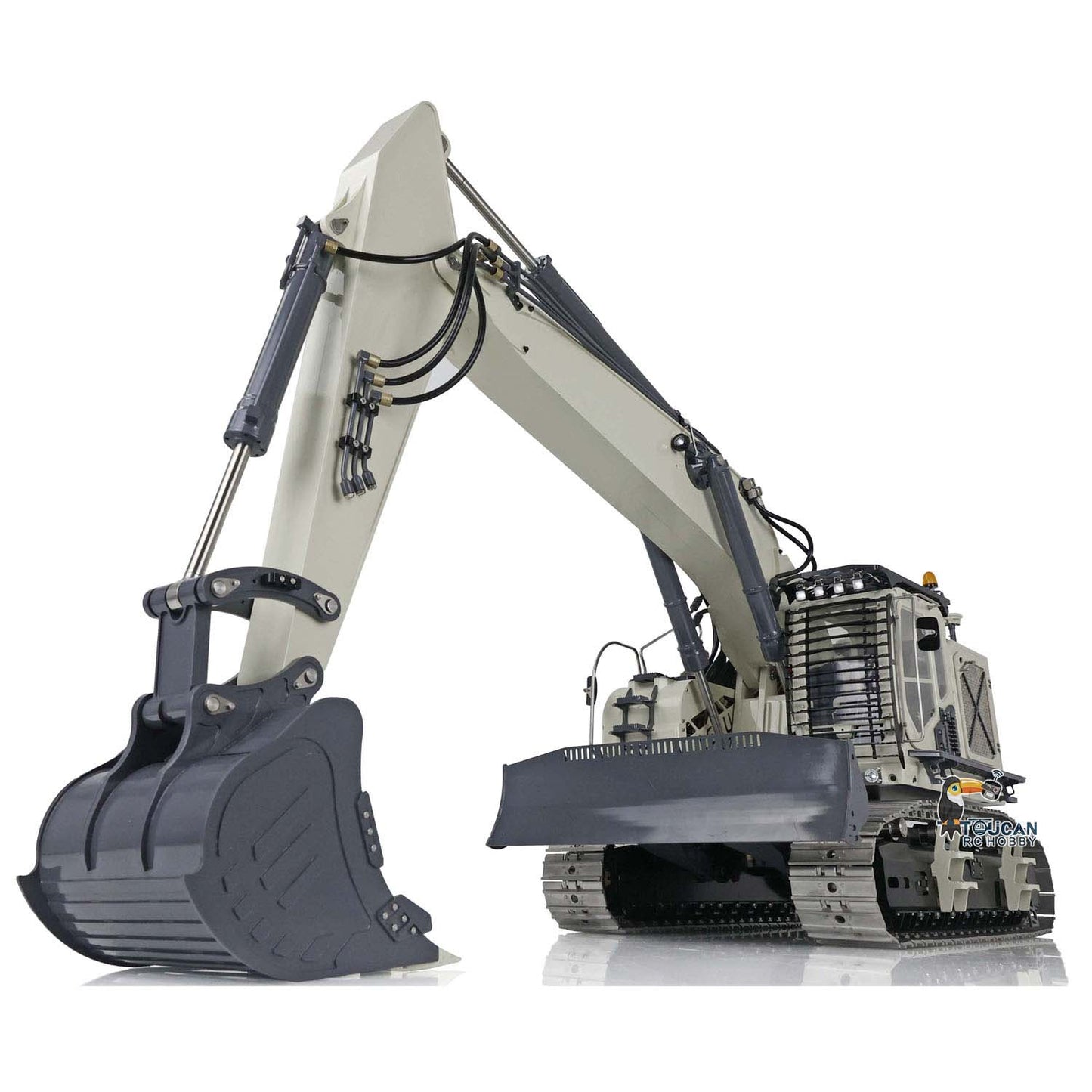 LESU 1/14 Aoue ET35 Metal RTR RC Hydraulic Painted Assembled Excavator B0006 With Quick Removable Connector