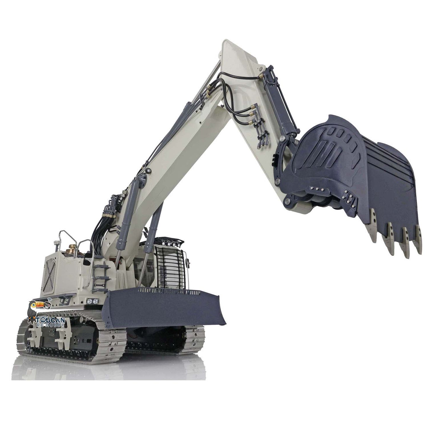 LESU 1/14 Aoue ET35 Metal RTR RC Hydraulic Painted Assembled Excavator B0006 With Quick Removable Connector