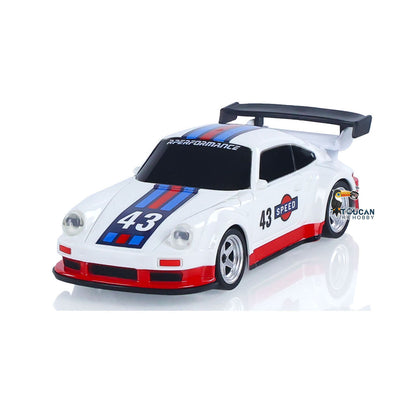 Fast Shipping  High Speed 2.4G Mini RC Drift Car 1/43 Racing Vehicles 4WD Ready to Go Mini Car Toy Model Radio Battery Lights
