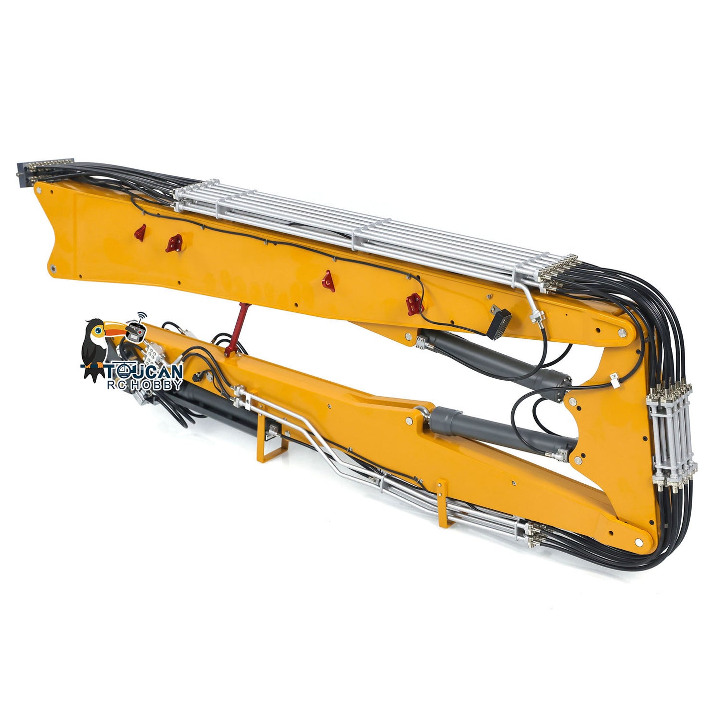 Metal Demolition Arm Rack for CUT 1/14 K970-300 RC Hydraulic Excavator Digger