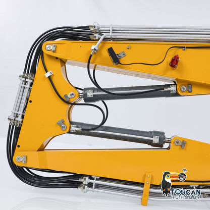 Metal Demolition Arm Rack for CUT 1/14 K970-300 RC Hydraulic Excavator Digger