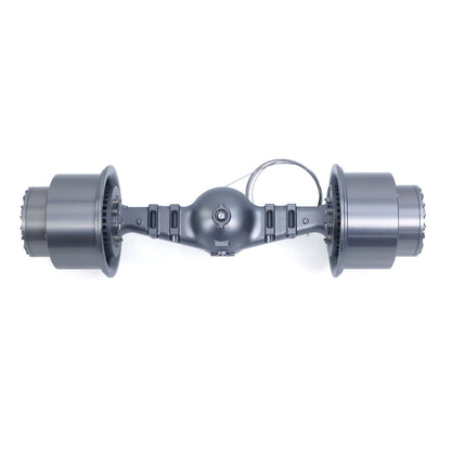 1/14 Metal Wheel Side Reduction Front/Rear Axles Differential Lock for 1/14 RC Articulated Truck E450C Radio Control Hydraulic Loader ZW370 JDM-198
