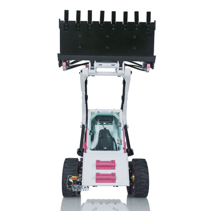 LESU 1/14 RC Metal Hydraulic Aoue LT5H Painted Assembled PNP Wheeled Skid Steer Loader A0008