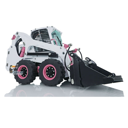 LESU 1/14 RC Metal Hydraulic Aoue LT5H Painted Assembled PNP Wheeled Skid Steer Loader A0008