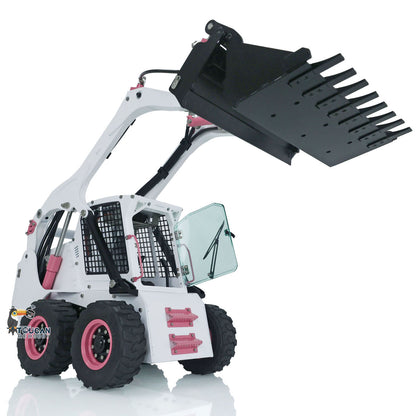 LESU 1/14 RC Metal Hydraulic Aoue LT5H Painted Assembled RTR Wheeled Skid Steer Loader A0008