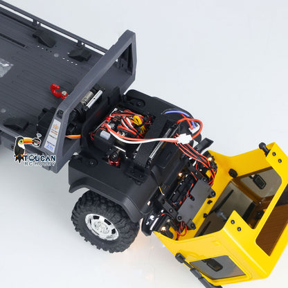Fast Shipping RTR Flatbed Trailer 6WD RC Crawler 1/18 Off-Road Truck 2-Speed Lights Toy CR18P