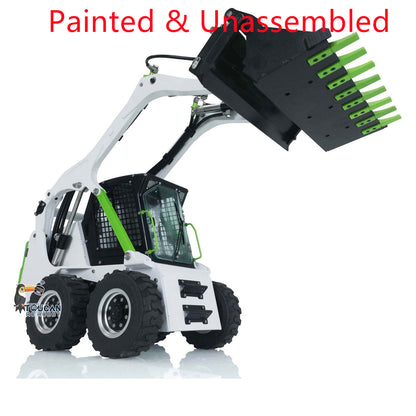 LESU 1/14 RC Metal Hydraulic Aoue LT5H Painted Unassembled Wheeled Skid Steer Loader A0008