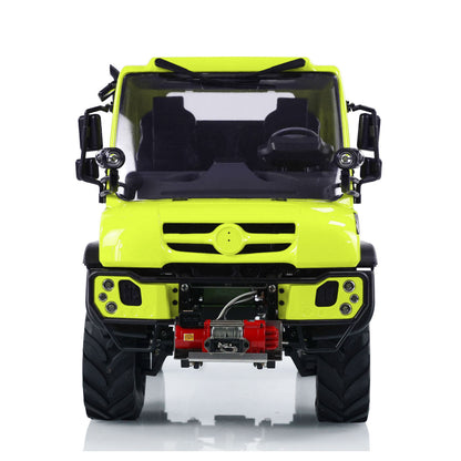 Fast Shipping UNI U423 1/10 RC Rock Crawler Car RTR 4X4 4WD Remote Control Off-road Vehicles Metal Axles Bucket Light Sound DDF350 Radio Battery