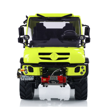 UNI U423 1/10 RC Rock Crawler Car 4X4 4WD Remote Control Off-road Vehicles Metal Axles Bucket Winch Lights Sound DDF350 Radio