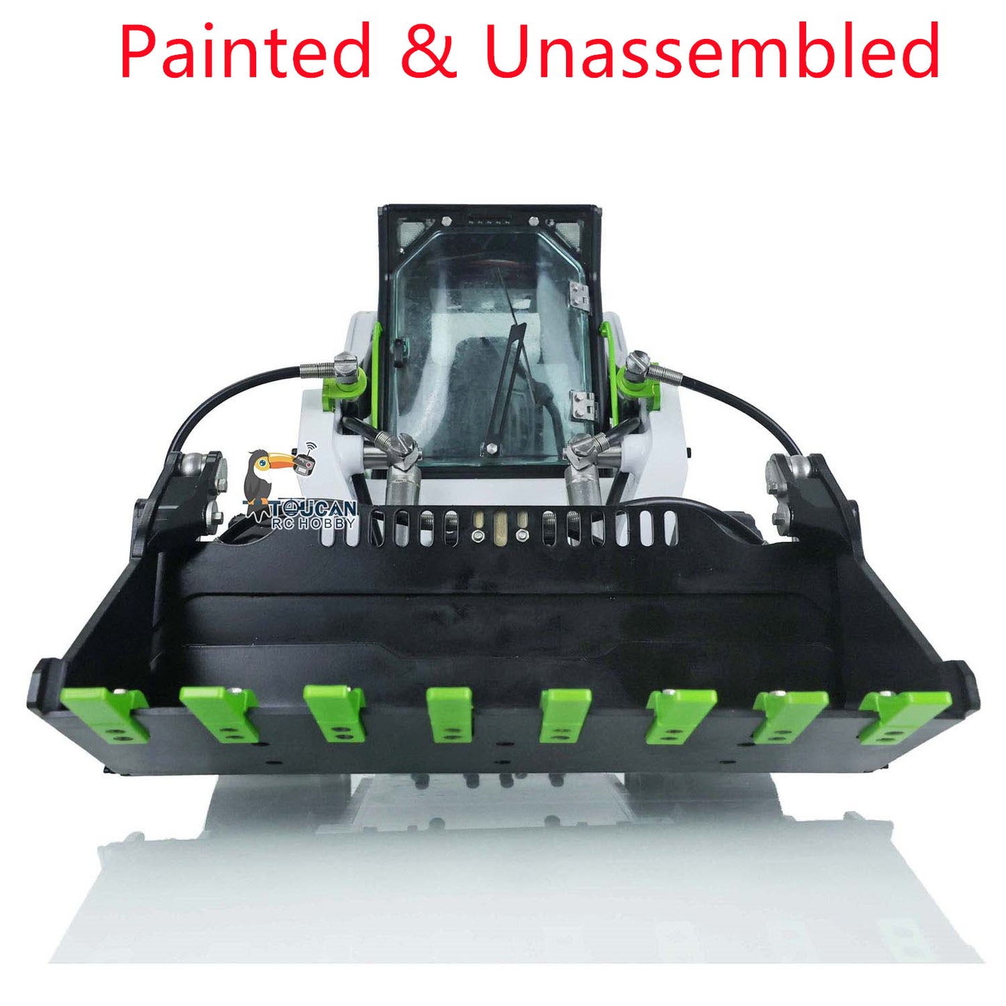 LESU 1/14 RC Metal Hydraulic Aoue LT5H Painted Unassembled Wheeled Skid Steer Loader A0008