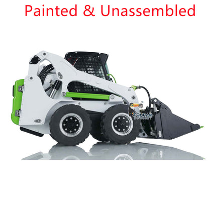 LESU 1/14 RC Metal Hydraulic Aoue LT5H Painted Unassembled Wheeled Skid Steer Loader A0008