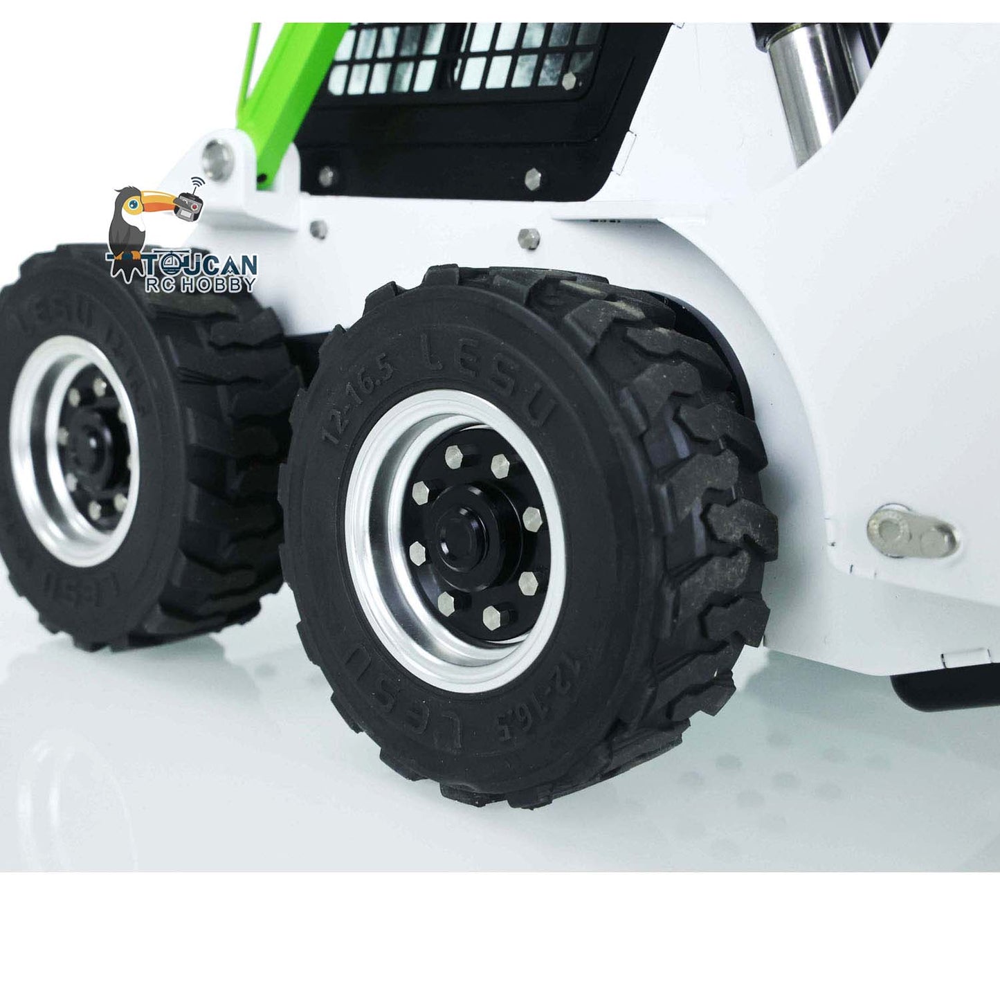 LESU 1/14 RC Metal Hydraulic Aoue LT5H Painted Assembled RTR Wheeled Skid Steer Loader A0008