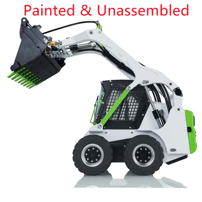 LESU 1/14 RC Metal Hydraulic Aoue LT5H Painted Unassembled Wheeled Skid Steer Loader A0008