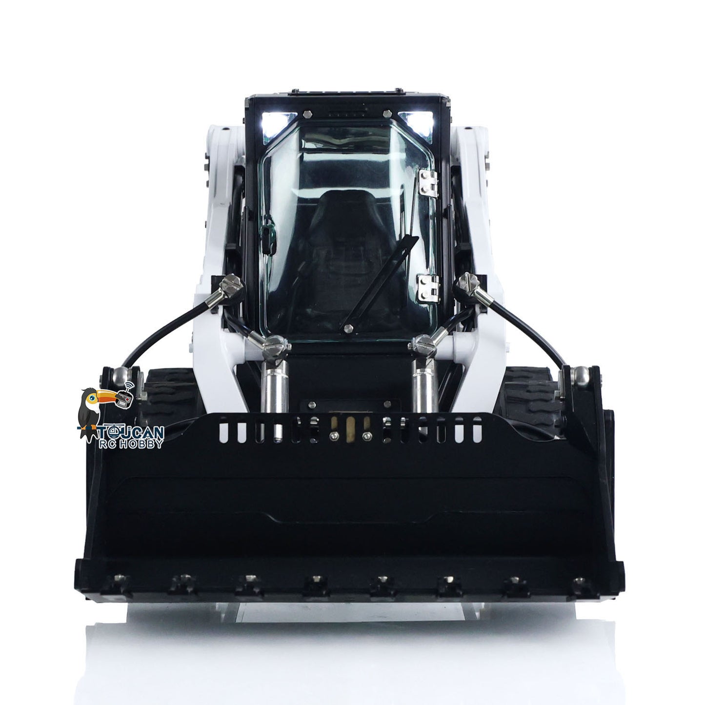 LESU 1/14 RC Metall Hydraulische Aoue LT5H Lackiert Montiert RTR Rädern Kompaktlader A0008