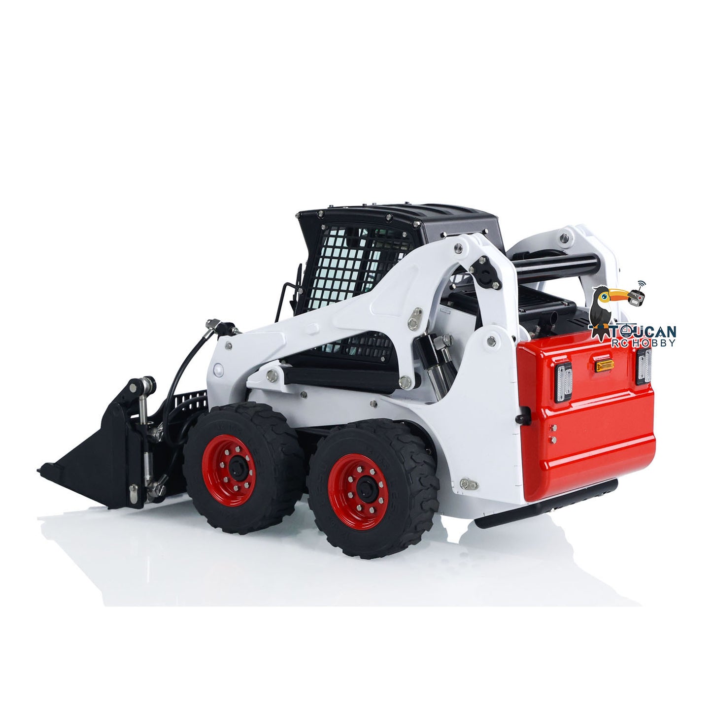 LESU 1/14 RC Metall Hydraulische Aoue LT5H Lackiert Montiert PNP Rädern Kompaktlader A0008