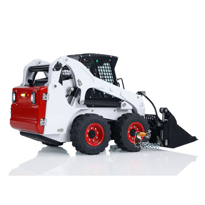 LESU 1/14 RC Metall Hydraulische Aoue LT5H Lackiert Montiert RTR Rädern Kompaktlader A0008