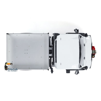 UNI U423 1/10 RC Rock Crawler Car 4X4 4WD Remote Control Off-road Vehicles Metal Axles Bucket Winch Lights Sound DDF350 Radio