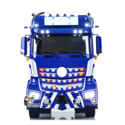 Unitru 03 RTR 3363 1/14 Radio Controlled Tractor Truck Metal Chassis Hydraulic Timber Crane 6X6 RC Lorry Car Smoke PL18EV