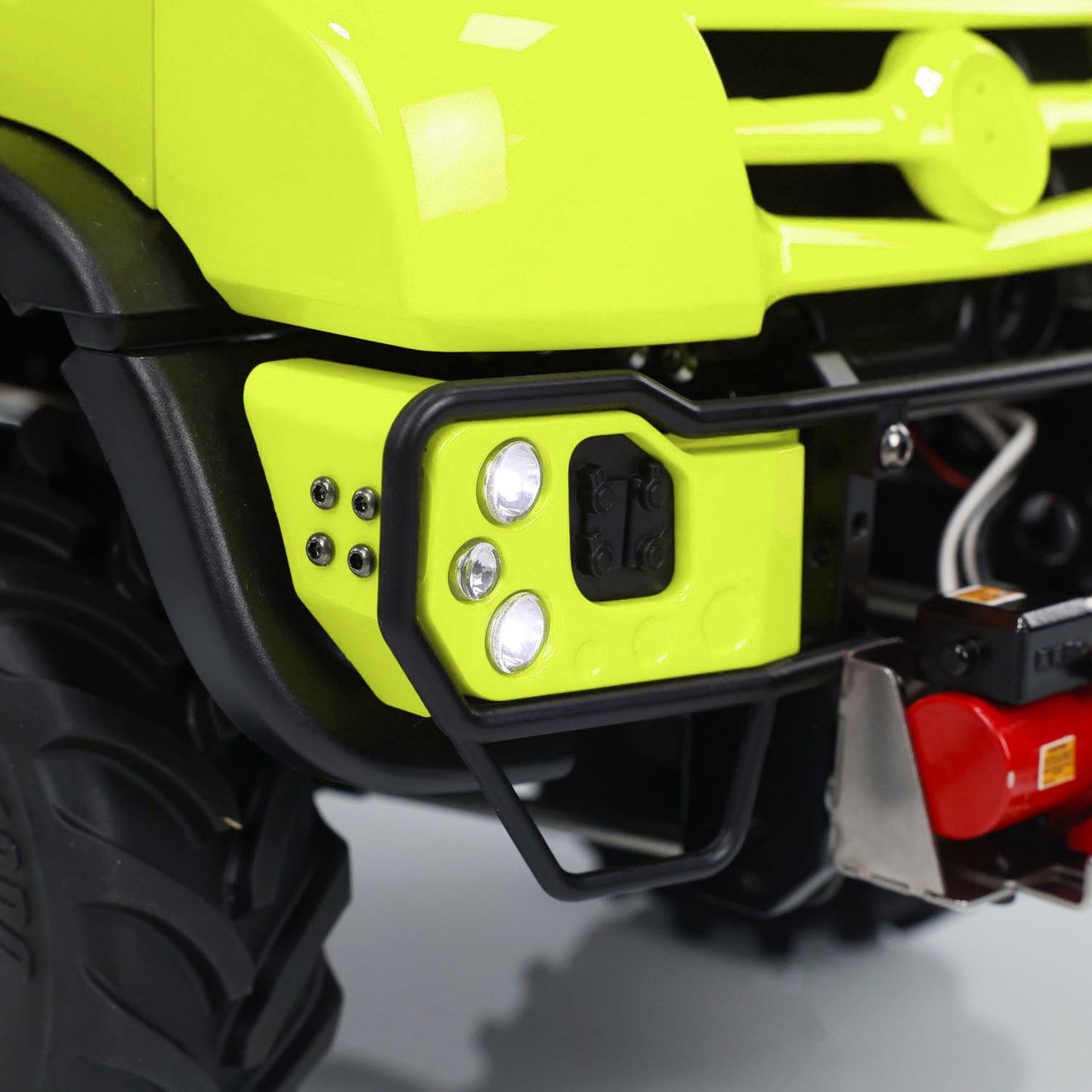 Fast Shipping UNI U423 1/10 RC Rock Crawler Car RTR 4X4 4WD Remote Control Off-road Vehicles Metal Axles Bucket Light Sound DDF350 Radio Battery