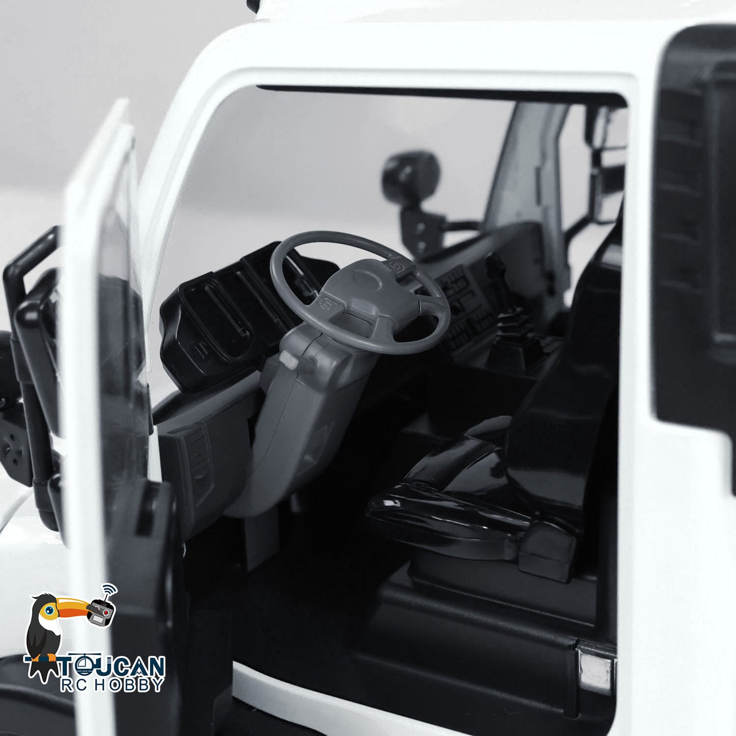 UNI U423 1/10 RC Rock Crawler Car RTR 4X4 4WD Remote Control Off-road Vehicles Metal Axles Bucket Light Sound DDF350 Radio Battery