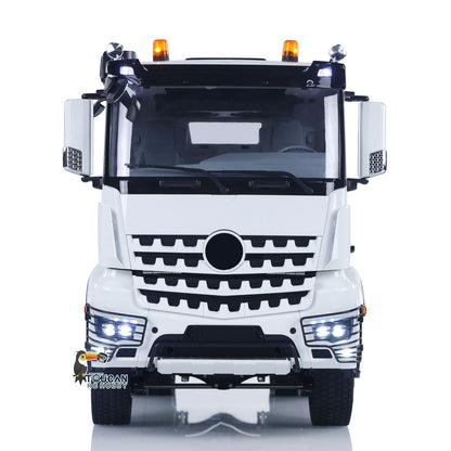 US STOCK RTR 1/14 RC Tractor Truck Radio Battery Metal NO Lock Differential Axles 2Speed Gearbox 6*6 Lorry Car Model for TAMIYA Trailer