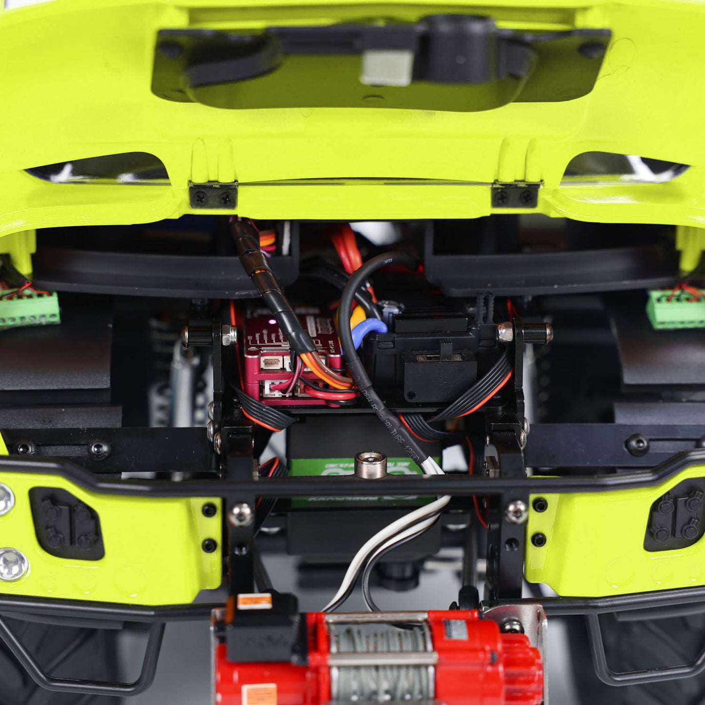 Fast Shipping UNI U423 1/10 RC Rock Crawler Car RTR 4X4 4WD Remote Control Off-road Vehicles Metal Axles Bucket Light Sound DDF350 Radio Battery