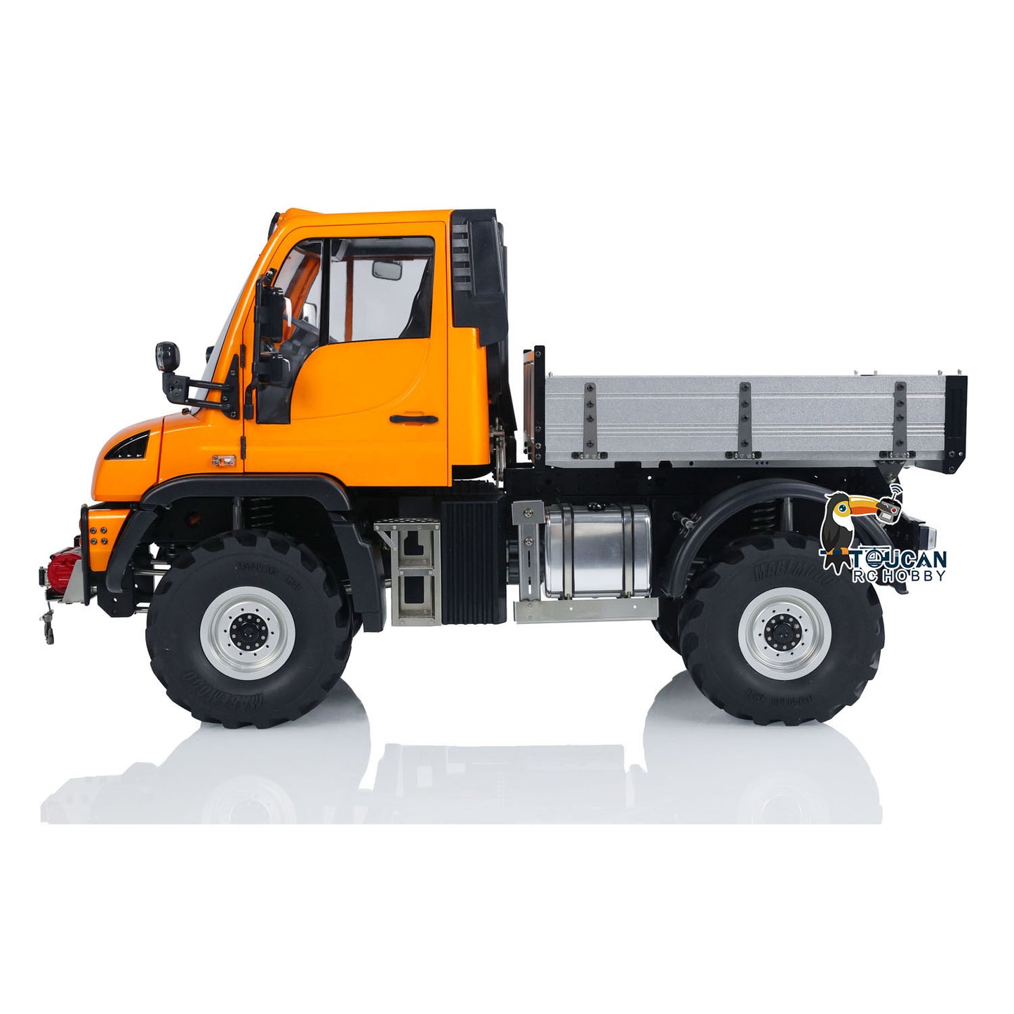 UNI U423 1/10 RC Rock Crawler Car RTR 4X4 4WD Remote Control Off-road Vehicles Metal Axles Bucket Light Sound DDF350 Radio Battery