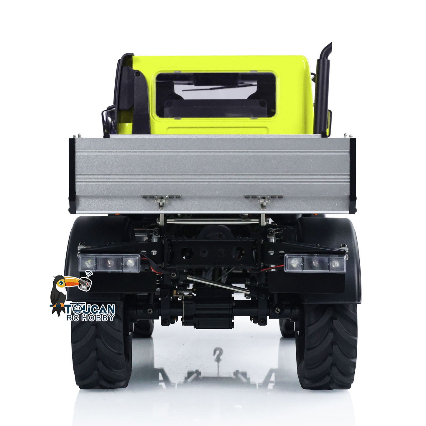 UNI U423 1/10 RC Rock Crawler Car 4X4 4WD Remote Control Off-road Vehicles Metal Axles Bucket Winch Lights Sound DDF350 Radio