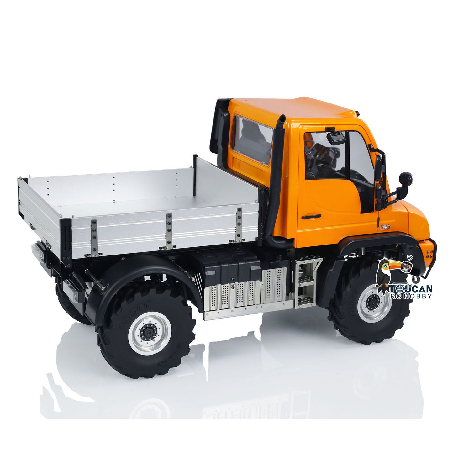 UNI U423 1/10 RC Rock Crawler Car RTR 4X4 4WD Remote Control Off-road Vehicles Metal Axles Bucket Light Sound DDF350 Radio Battery