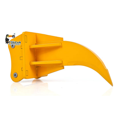 Metal Grading Bucket Ripper for 1/12 Hydraulic Remote Control Tracked Excavator C395 LR976 E650 RC Digger Model Construction Vehicle
