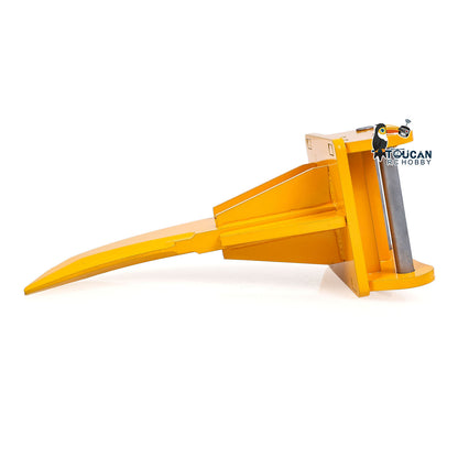 Metal Grading Bucket Ripper for 1/12 Hydraulic Remote Control Tracked Excavator C395 LR976 E650 RC Digger Model Construction Vehicle