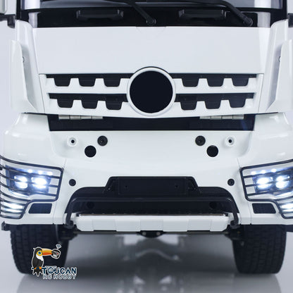 1/14 RC Tractor Truck 3363 Lorry Car Model Metal NO Lock Differential Axle 2Speed Gearbox Light Sound Radio