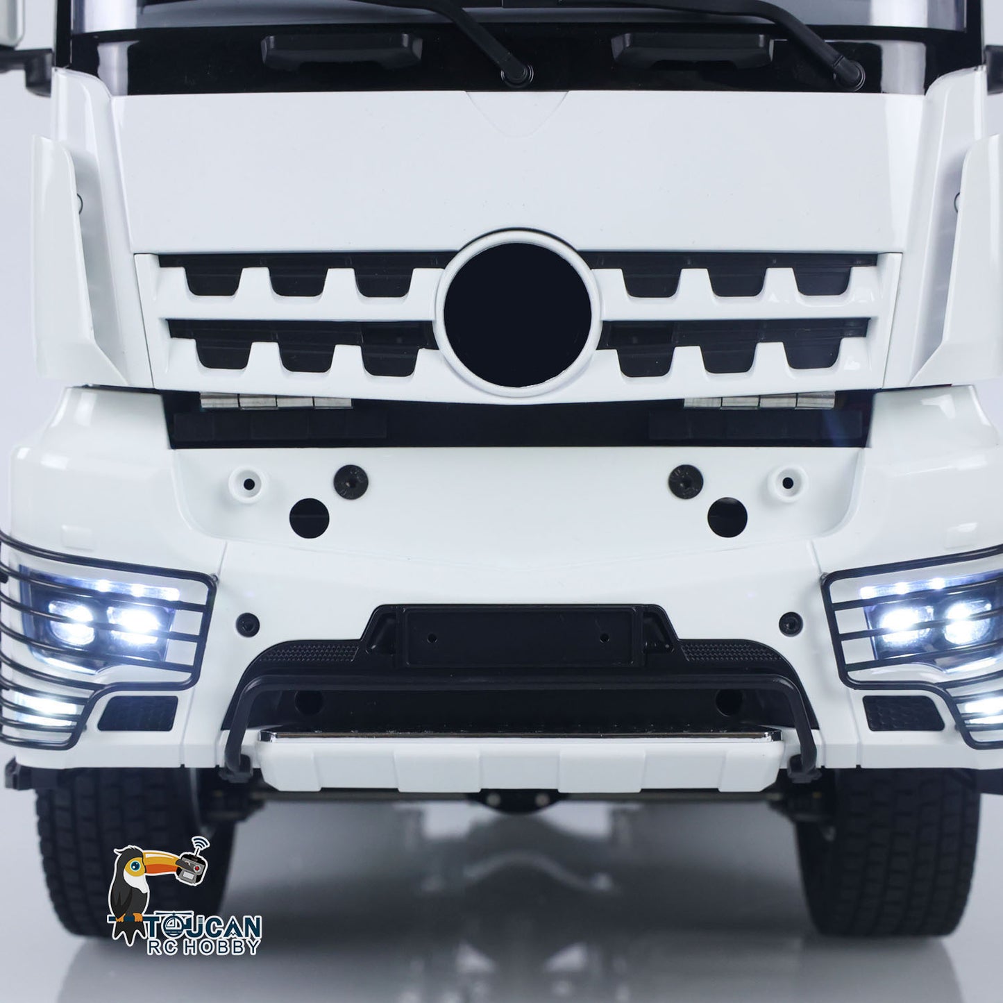 US STOCK RTR 1/14 RC Tractor Truck Radio Battery Metal NO Lock Differential Axles 2Speed Gearbox 6*6 Lorry Car Model for TAMIYA Trailer