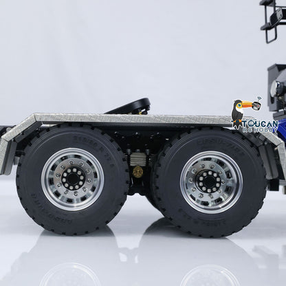 Unitru 03 RTR 3363 1/14 Radio Controlled Tractor Truck Metal Chassis Hydraulic Timber Crane 6X6 RC Lorry Car Smoke PL18EV