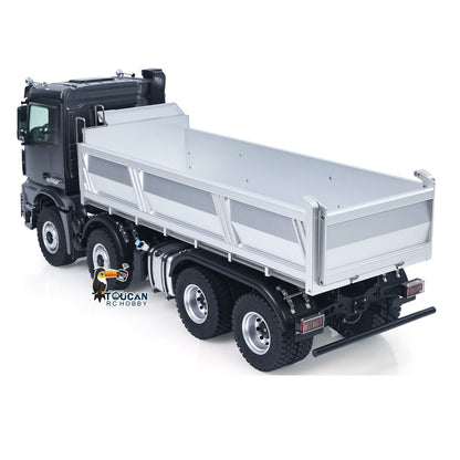 Fast Shipping RTR Kabolite 8X8 1/14 RC Dump Truck K5703 Electric Lifting Remote Control Tipper Model 2Speed Gearbox Lights Sound System