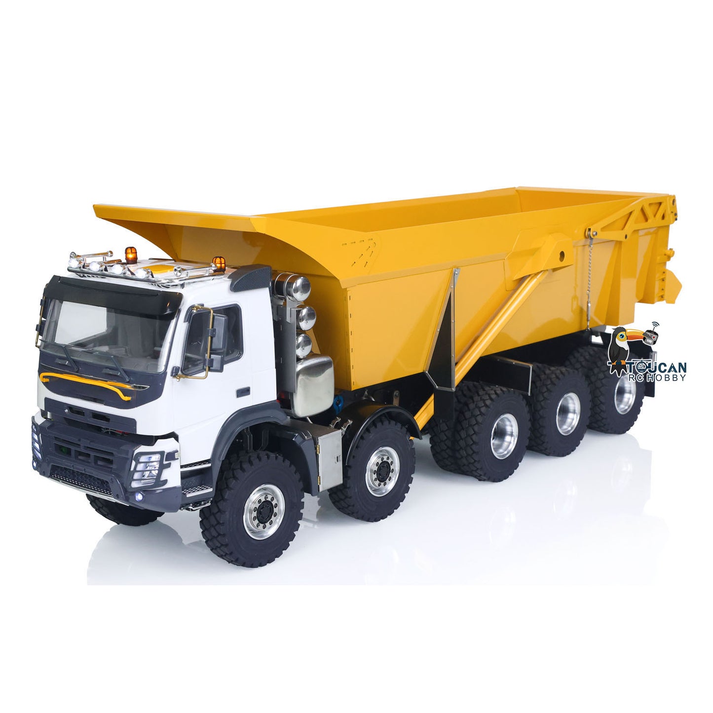 JDM 219 3Speed RTR 1/14 RC Hydraulic Dumper Metal Truck 10X10