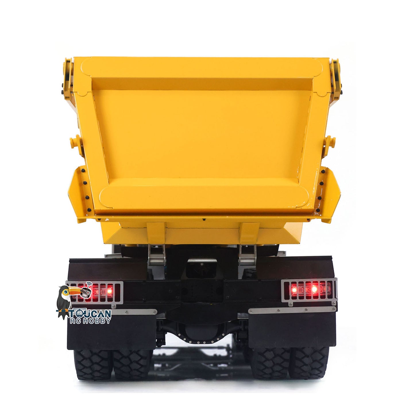 JDM 219 1/14 Metal RC Hydraulic Dumper Truck 10X10 10X6 Tipper 3Speed Axles Transfer Case Differential Locks