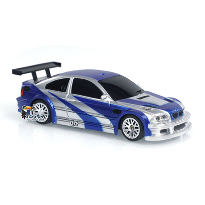 Fast Shipping RC 1/43 Scale Ready to Go Race Car Remote Control Drift Car 4WD Mini Toy Lights