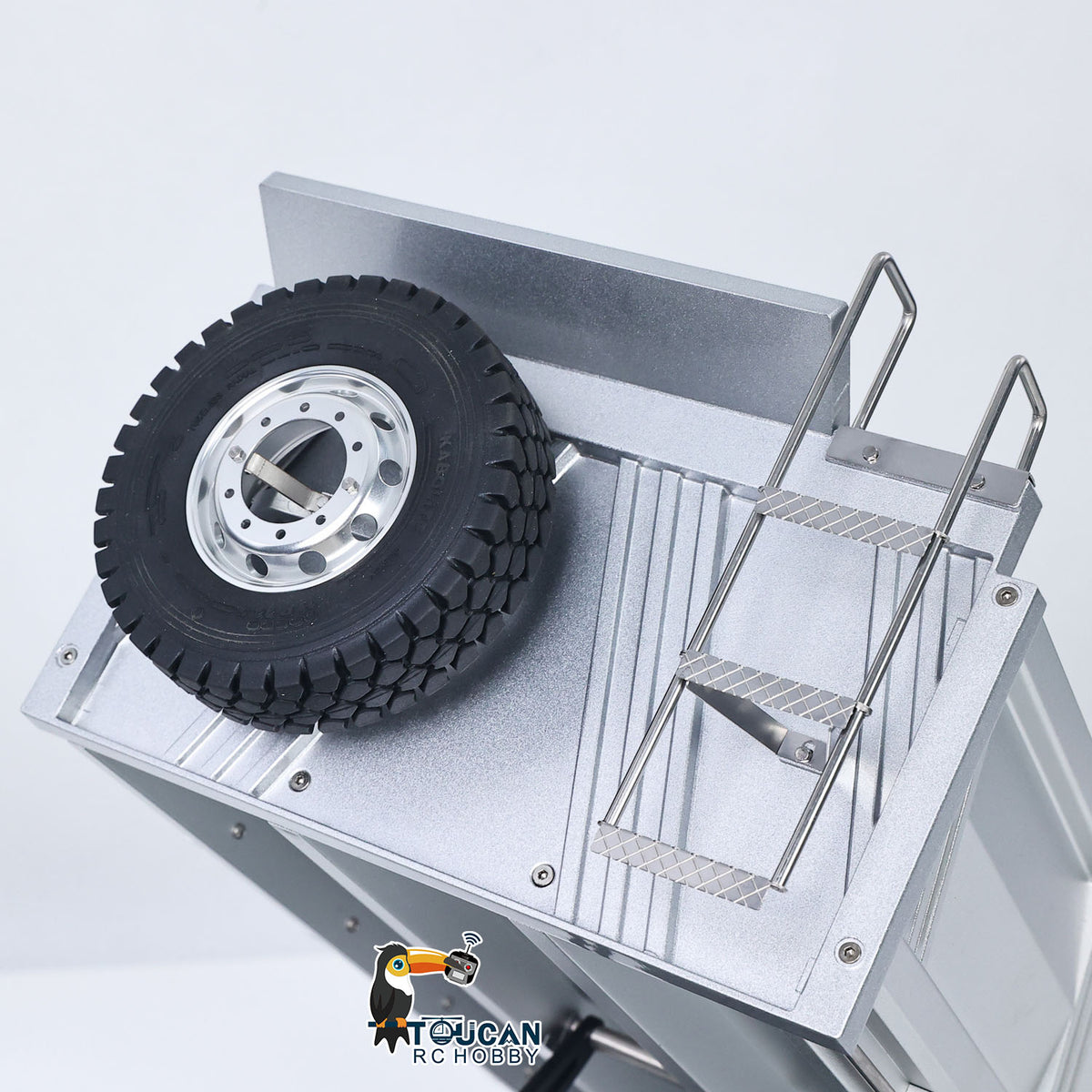 Fast Shipping RTR Kabolite 8X8 1/14 RC Dump Truck K5703 Electric Lifting Remote Control Tipper Model 2Speed Gearbox Lights Sound System