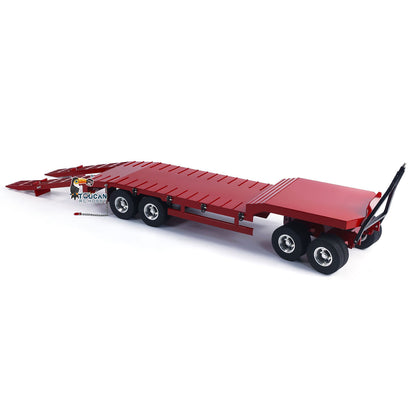 Metal 4-axle Full Trailer for 1/14 RC Tractor Truck