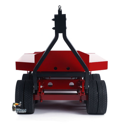 Metal 4-axle Full Trailer for 1/14 RC Tractor Truck
