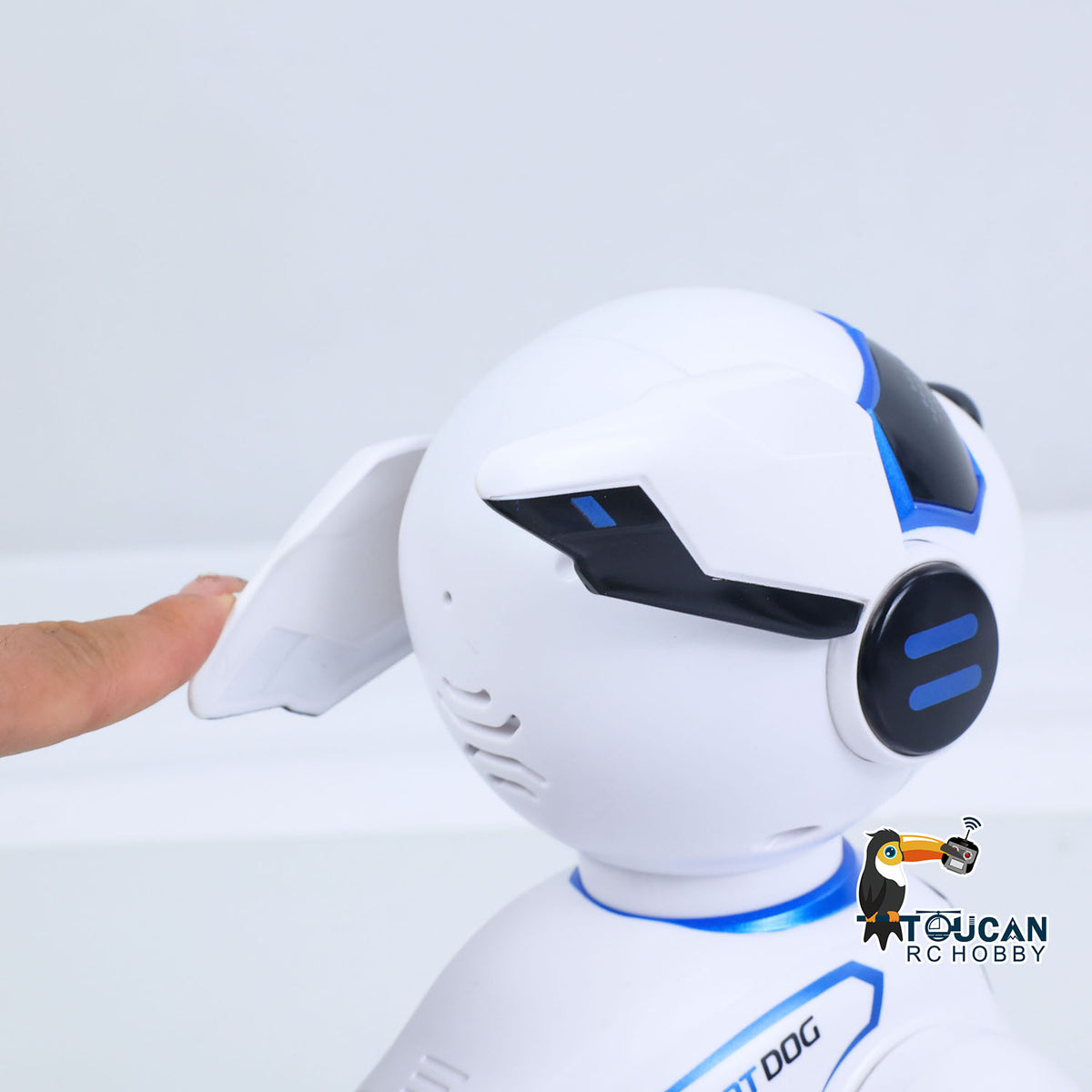JJRC Interactive RC Robot Dog R27 with Voice Commands Remote Control Gesture Sensor Touch Function Multiple Actions Music Dance