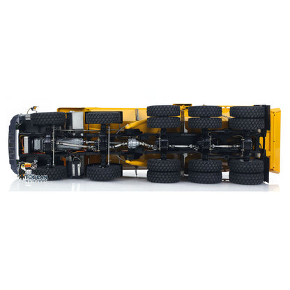 JDM 219 1/14 Metal RC Hydraulic Dumper Truck 10X10 10X6 Tipper 3Speed Axles Transfer Case Differential Locks