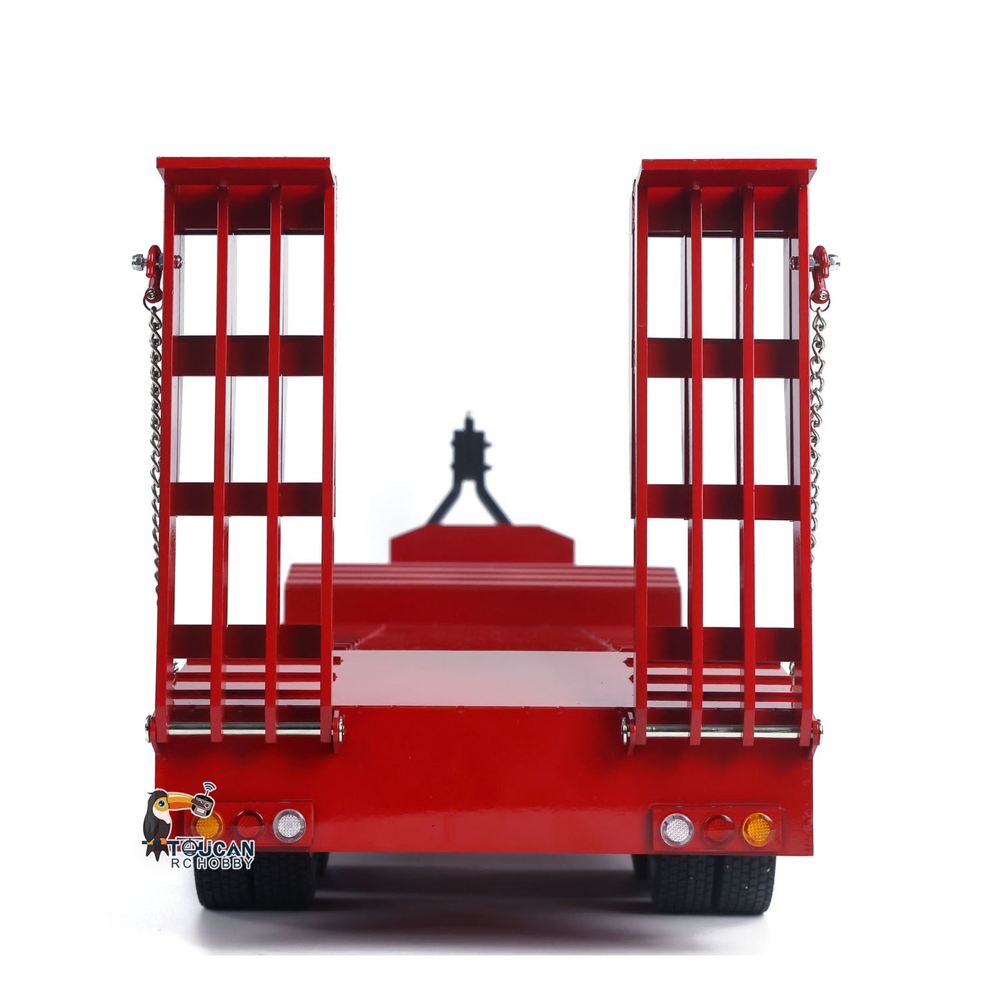 Metal 4-axle Full Trailer for 1/14 RC Tractor Truck