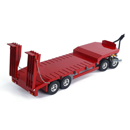 Metal 4-axle Full Trailer for 1/14 RC Tractor Truck