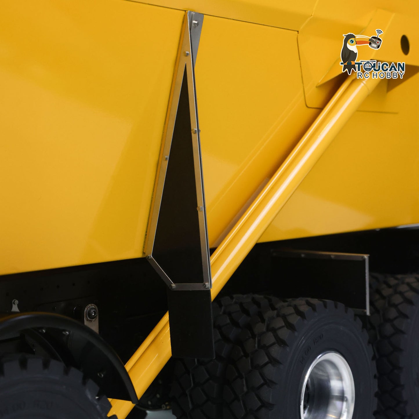 JDM 219 1/14 Metal RC Hydraulic Dumper Truck 10X10 10X6 Tipper 3Speed Axles Transfer Case Differential Locks