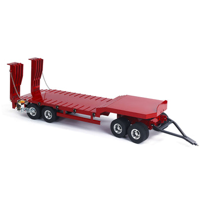 Metal 4-axle Full Trailer for 1/14 RC Tractor Truck