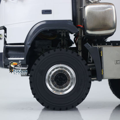 JDM 219 1/14 Metal RC Hydraulic Dumper Truck 10X10 10X6 Tipper 3Speed Axles Transfer Case Differential Locks